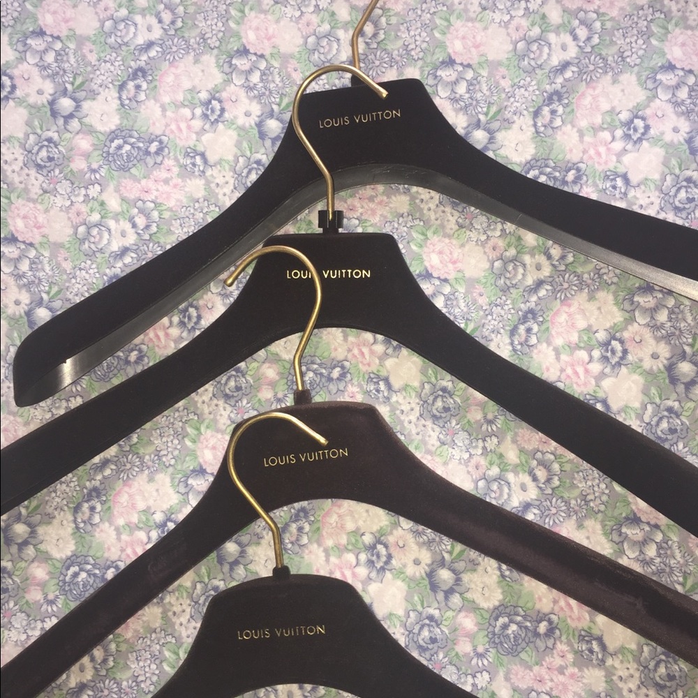 Thick Velvet Louis Vuitton Hangers